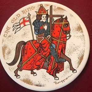 Berggren circular The‎ Old King circular tile